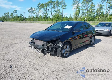 2020 Hyundai Elantra Sel из США, поврежденный, VIN KMHD84LF2LU105679